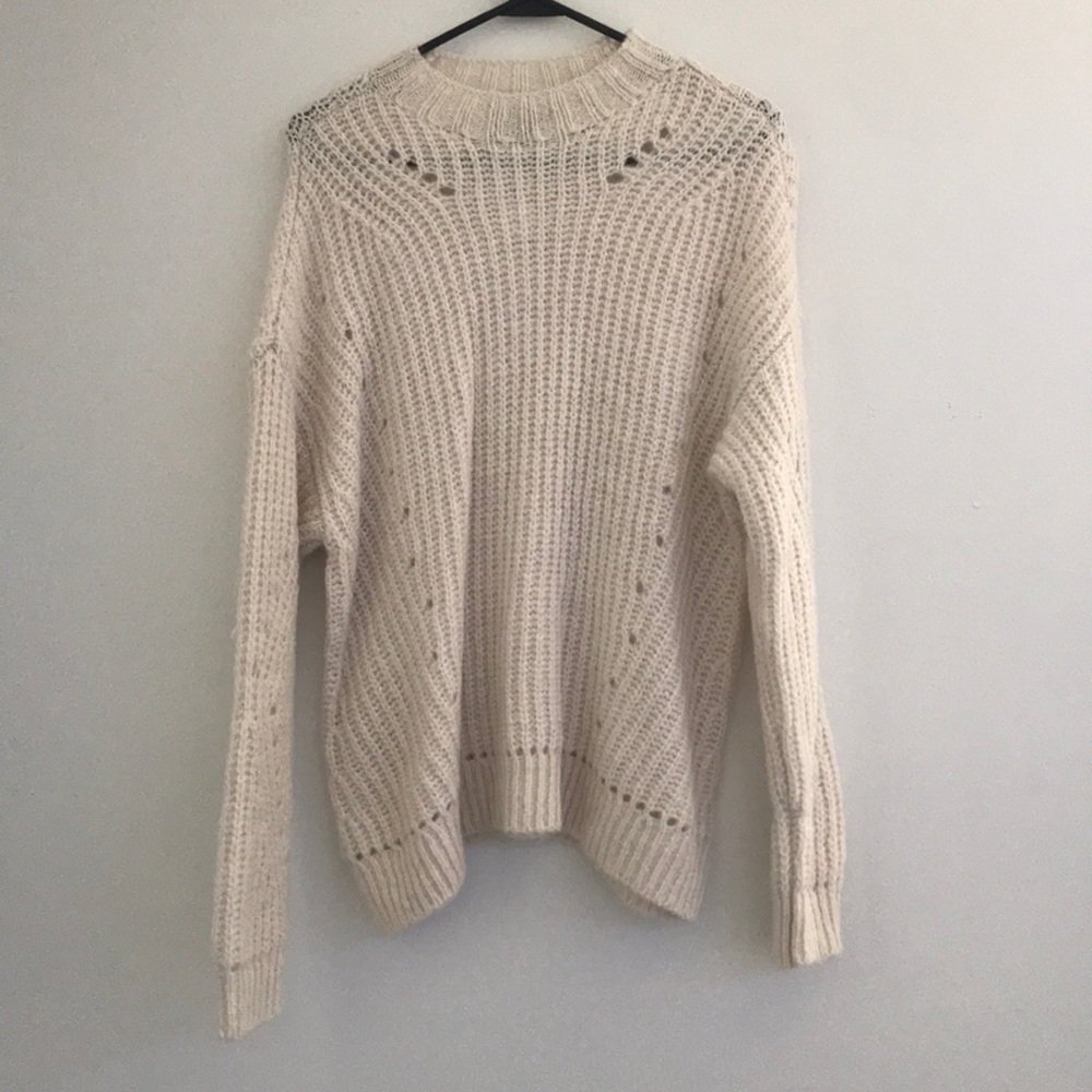 White sweater